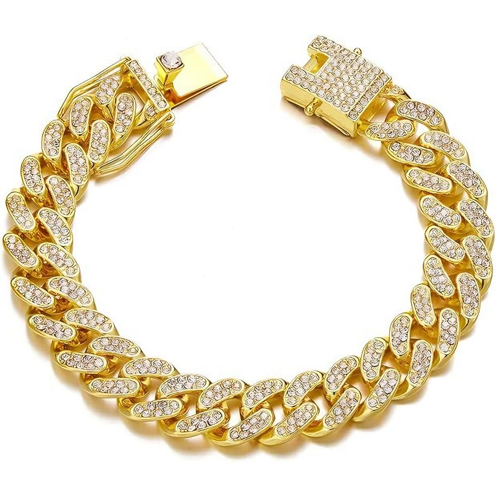 Zibuyu Layered Men Bracelet for Casual and Party Wear featuring Adjustable Metal Chains