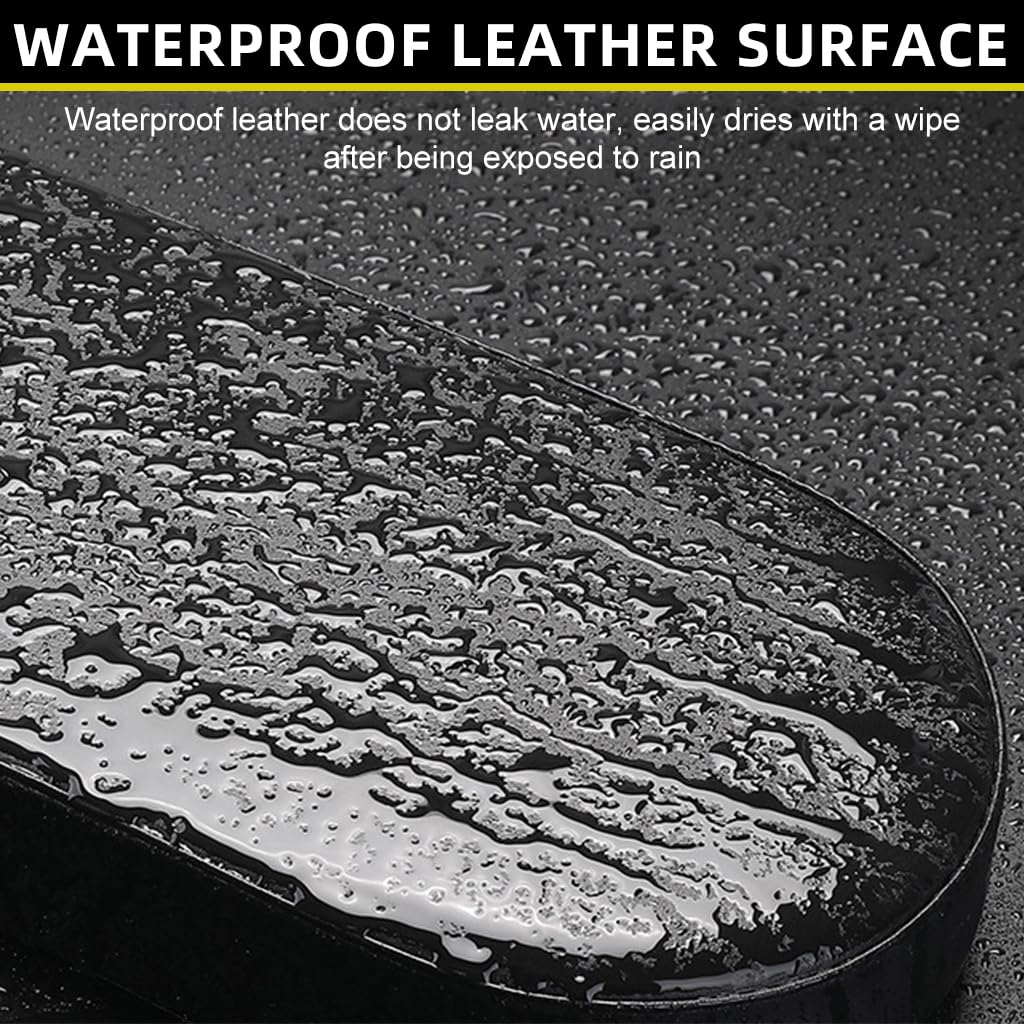 Proberos Bike Rear Seat for Bicycles featuring PU Soft Cushion 30x15x3.5cm | Weather‑Resistant