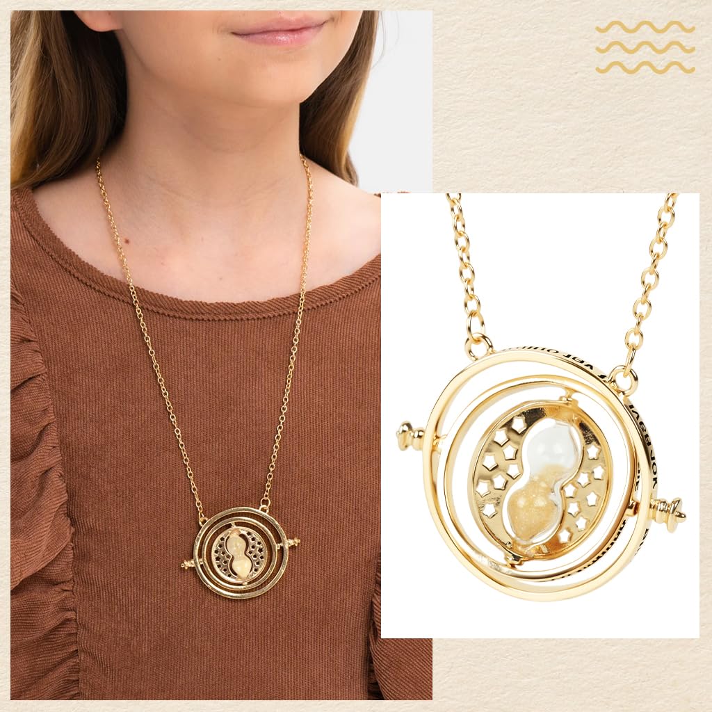 Zibuyu Rotating Time Conversion Necklace for Women featuring Symbolic Design and Elegance
