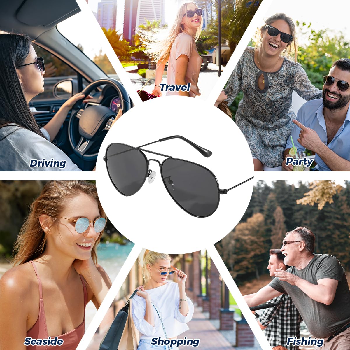 PATPAT Captain Hat for Adults with Embroidered Marine Chief Design and Sunglasses Set | Ideal for Cosplay and Party Role Play