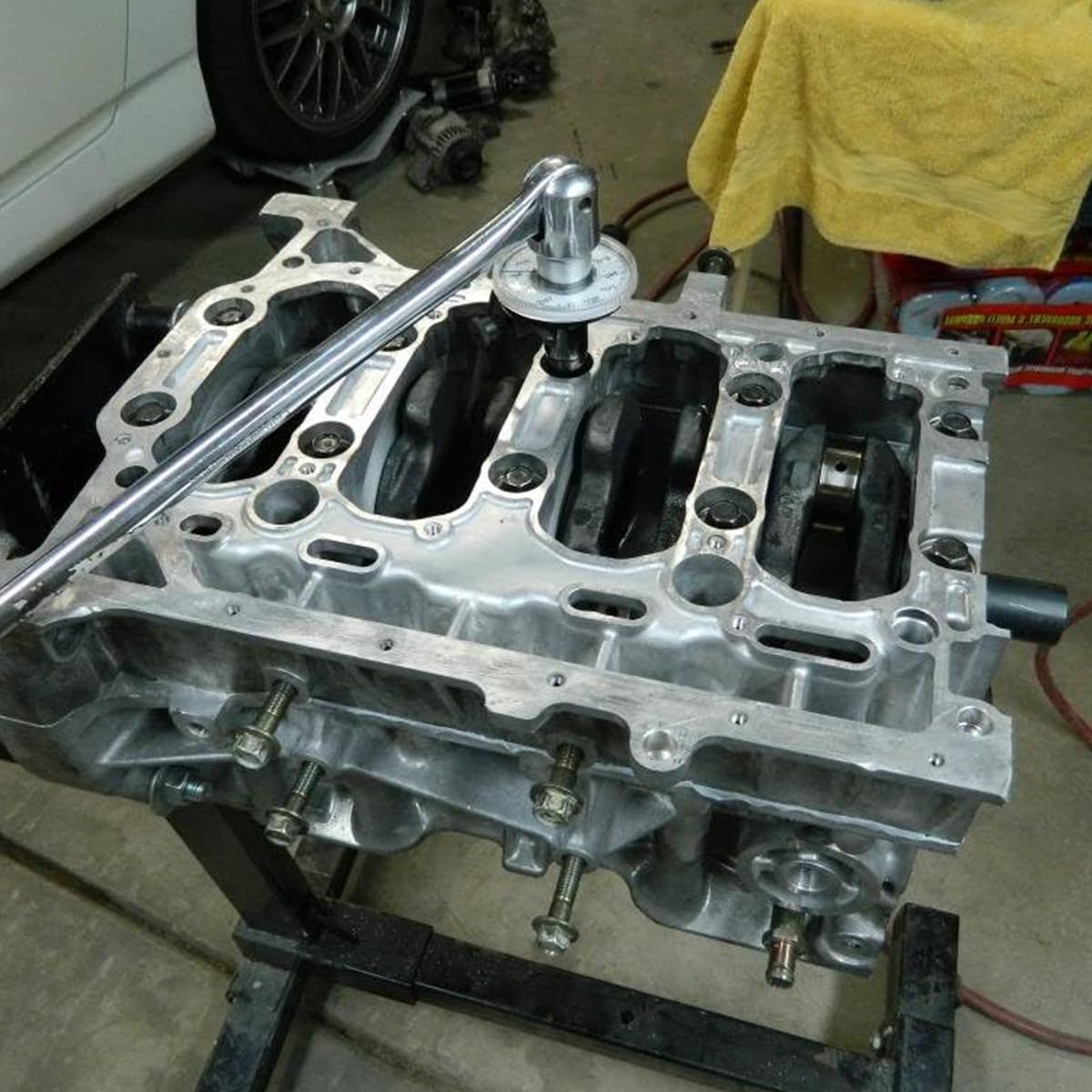 Serplex Torque Wrench Angle Gauge for Automotive Use with 1/2 Inch 360 Degree Dial | Precise Fastening