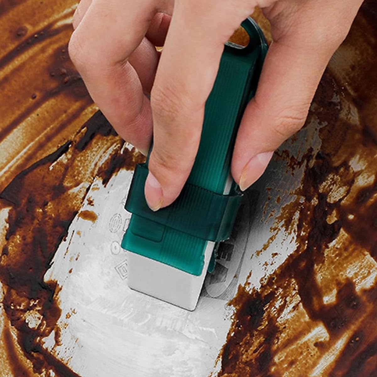 Supvox Cleaning Stick for Kitchen and Stainless Steel Surfaces featuring Waterless Use | Compact Reusable Stain Remover