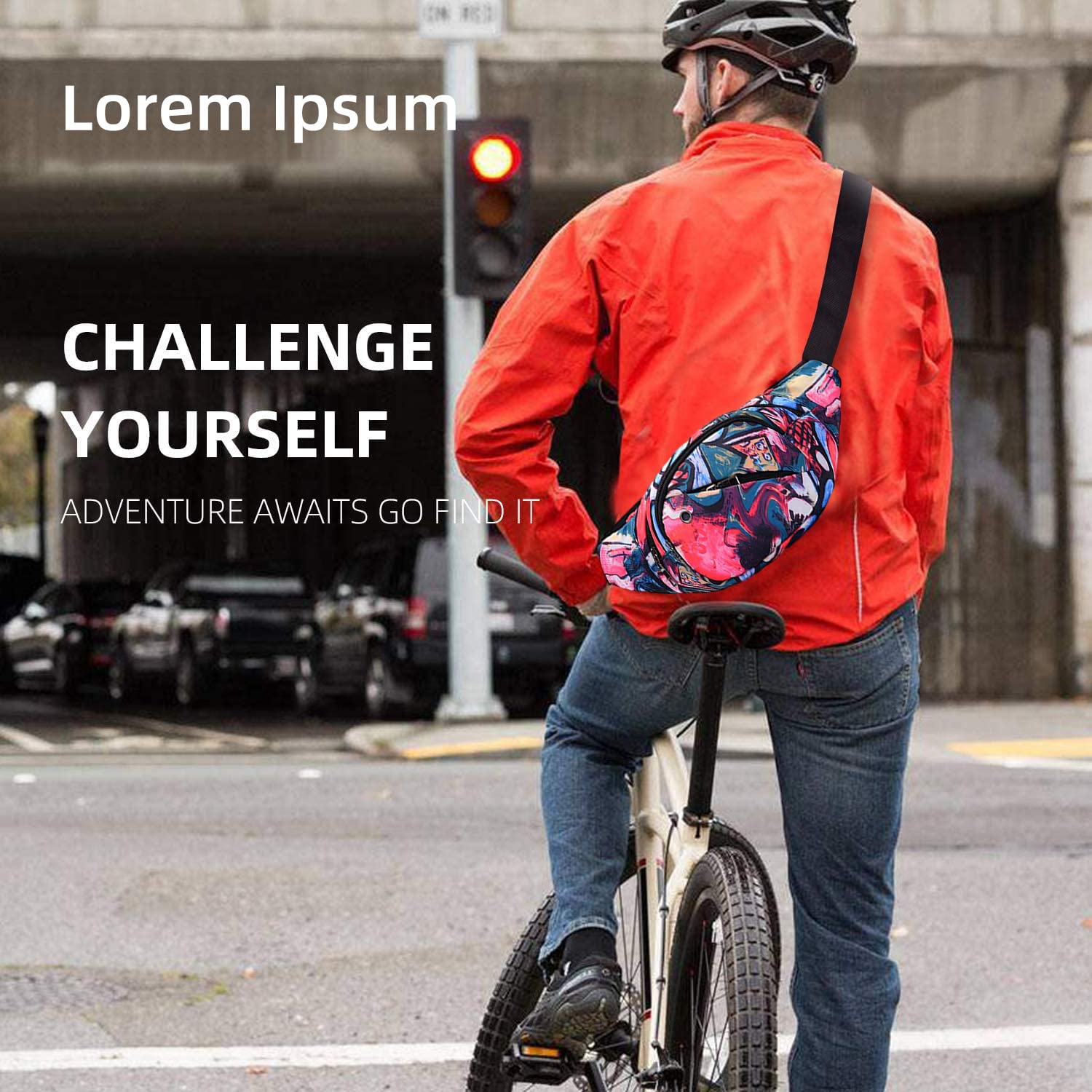 PALAY  Waist Pack Bag for Travel and Running with 4 Zipper Pockets and Adjustable Strap 15–48.8 in