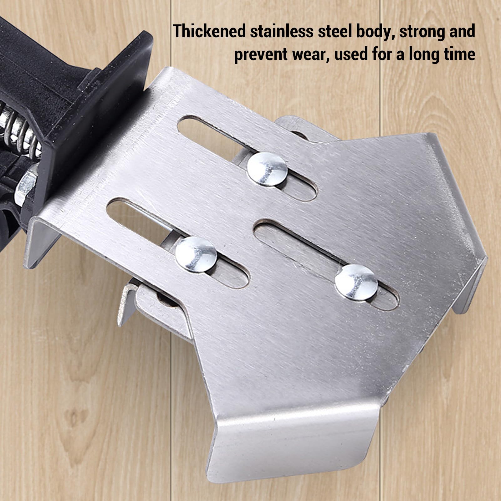Serplex 90 Degree Corner Clamp for Woodworking and Cabinet Assembly with Quick Release Handle | Stainless Steel Right Angle Precision Tool