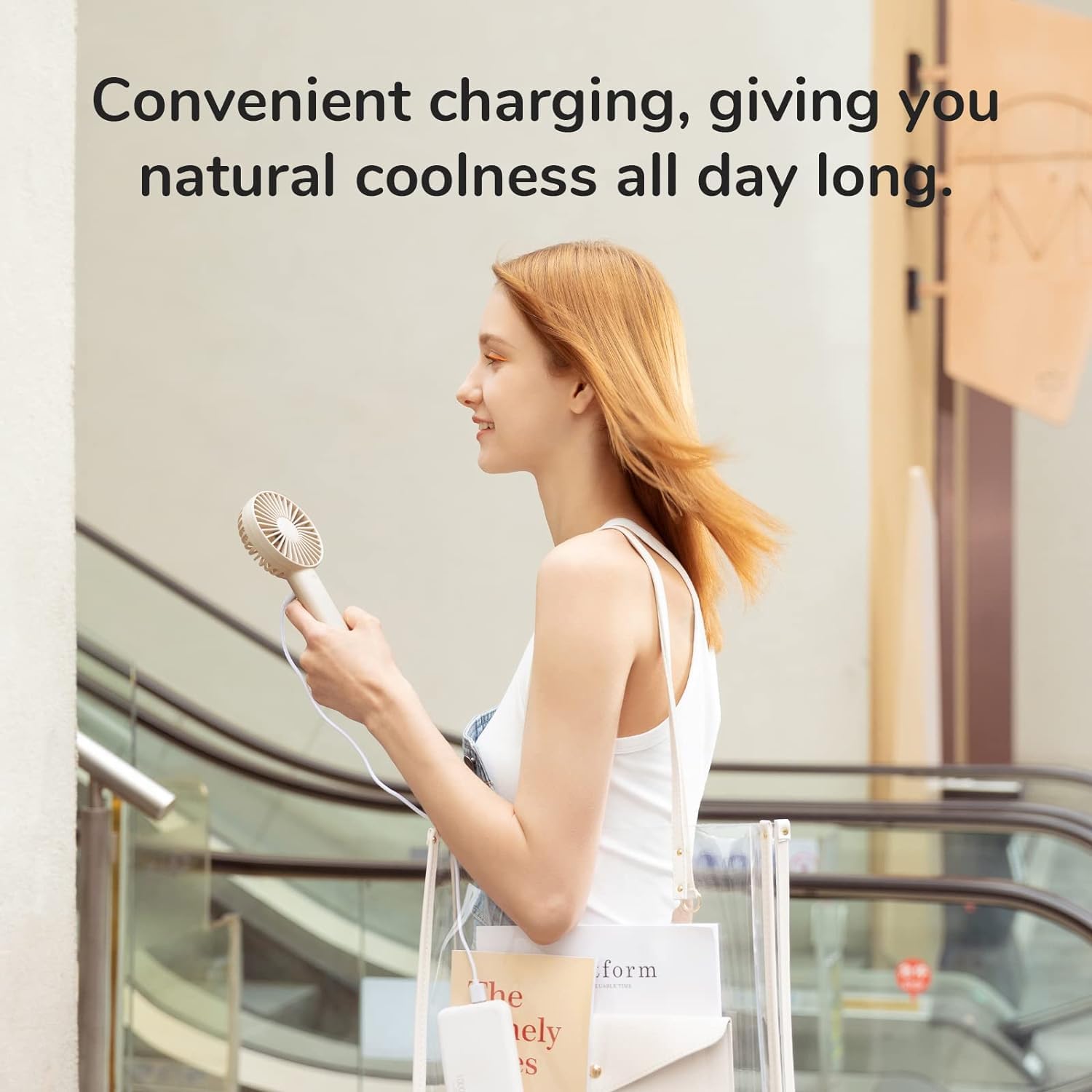 HANNEA Electric Fan for Home and Office featuring 70 ft Airflow & Quiet 28dB Cooling | Remote Control