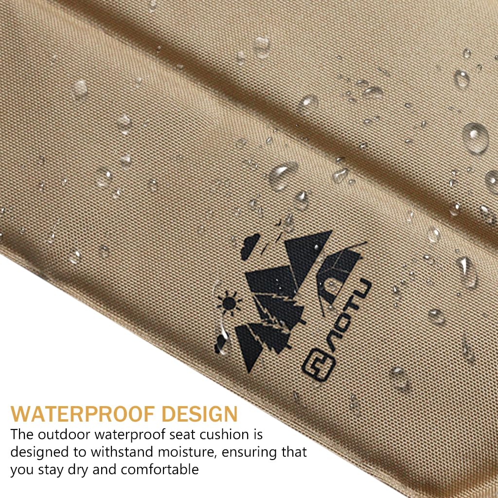 Proberos Waterproof Seat Pad for Camping and Picnics with Foldable Design 31cmx1cmx32cm | 600D Oxford Cloth Cushion