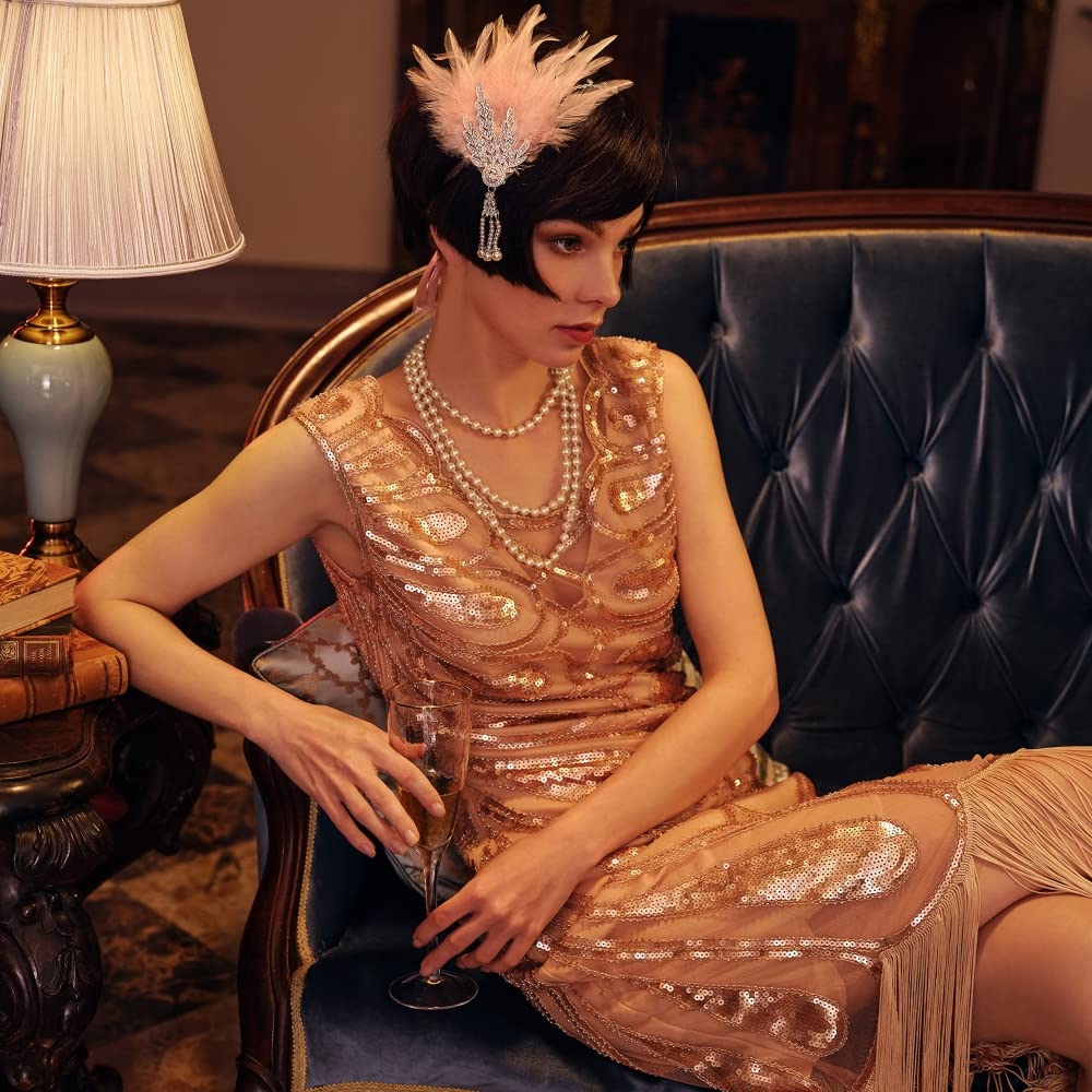 SANNIDHI Pearl Necklace for Women featuring Triple Layer 150cm Faux White Pearls | Elegant Gift