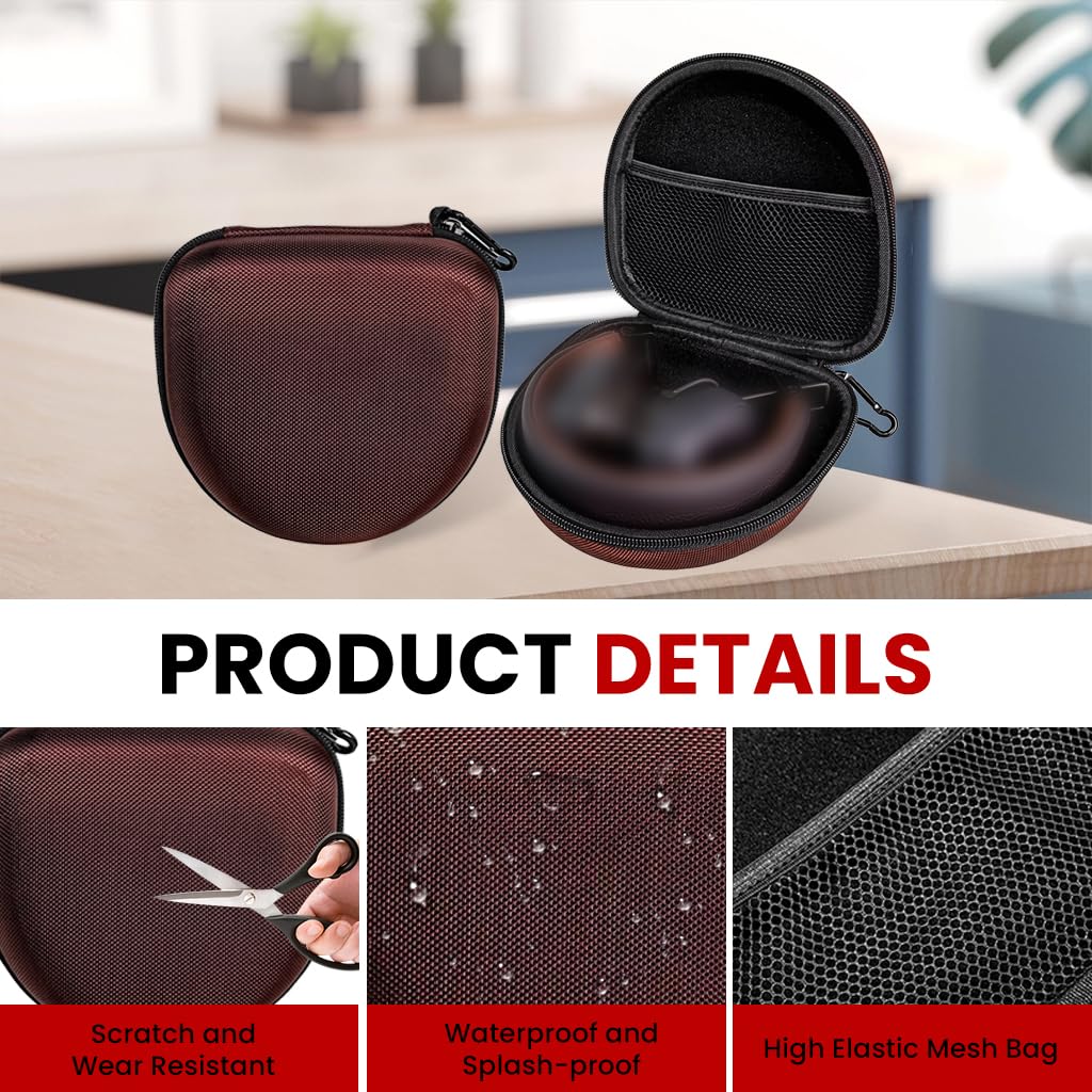 ZORBES Portable Carrying Case for Marshall Major V IV III II with EVA Hard Shell | Zip-Up Travel Storage Bag