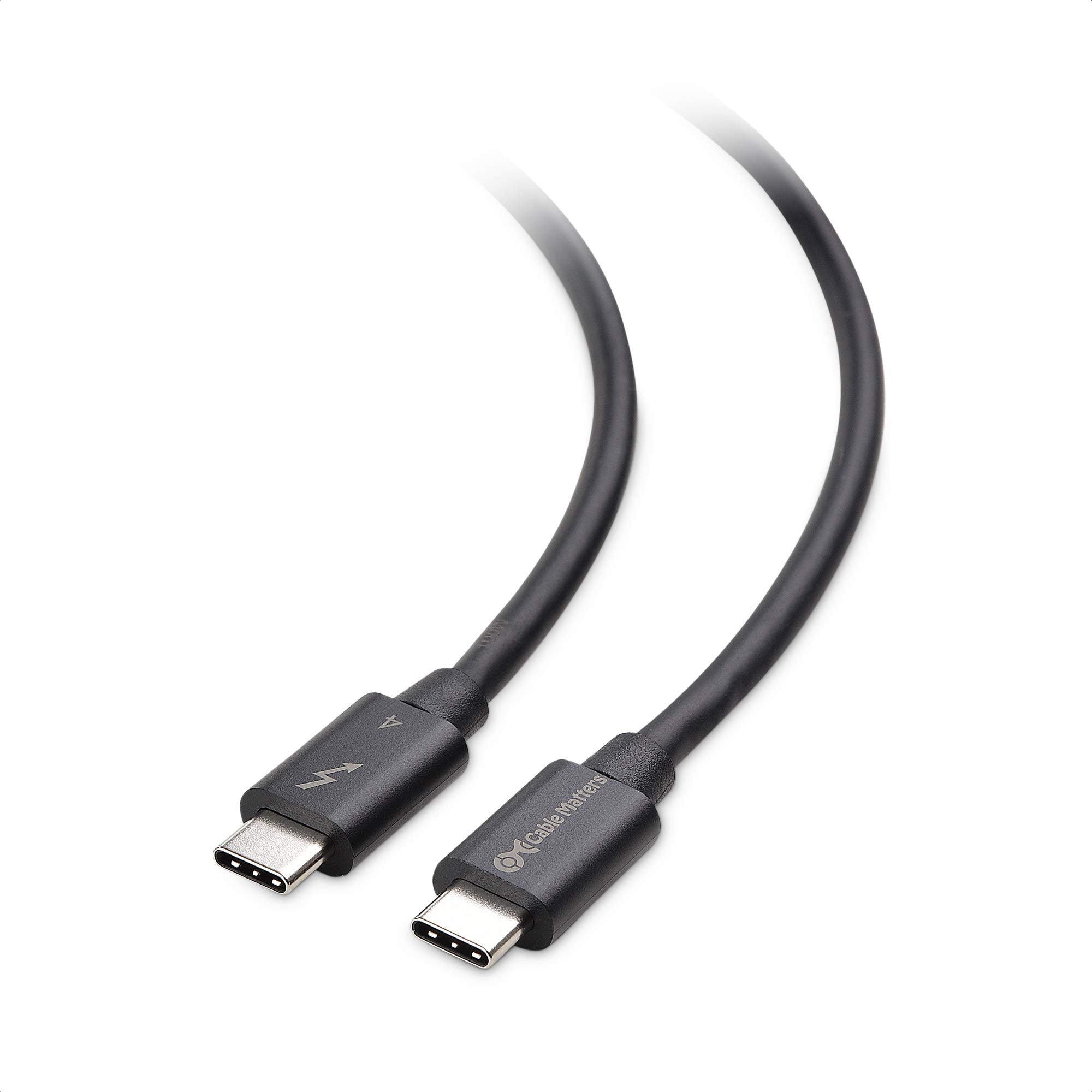 Verilux USB C Cable for Fast Charging with 100W Power and 10Gbps Data | 10Ft Black