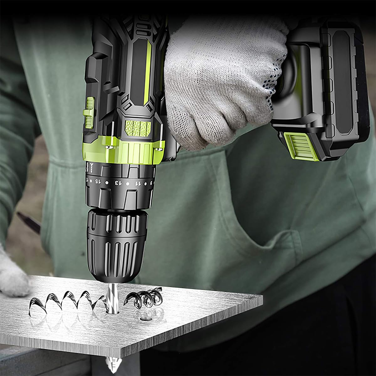 Serplex Drill Bits for Ceramic Tiles Glass and Concrete featuring 7Pcs 4-Edge Sawtooth Design