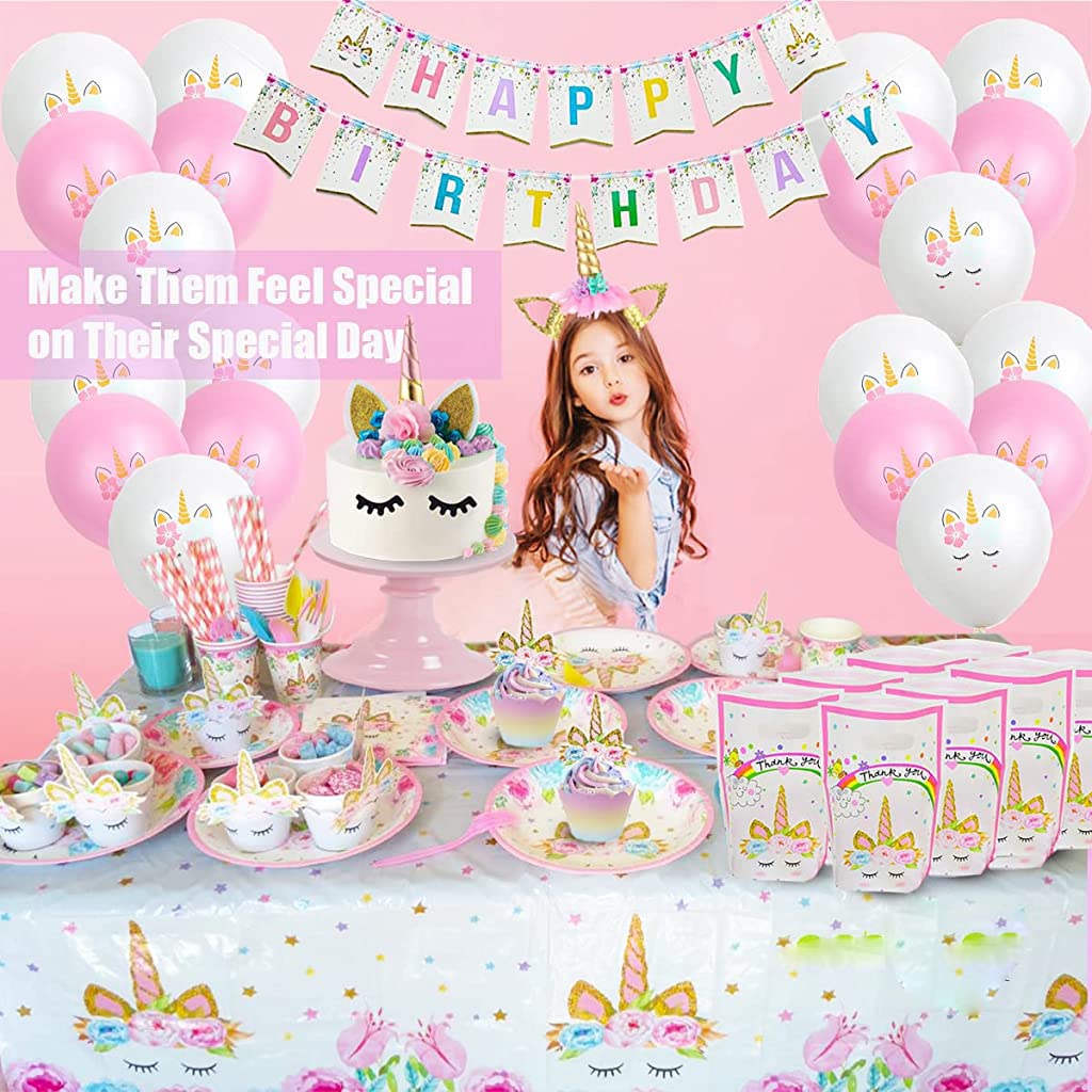 HASTHIP Butterfly Cake Decorations for Birthday Cakes with 22 Pieces Acrylic Toppers | Purple and Pink Party Set