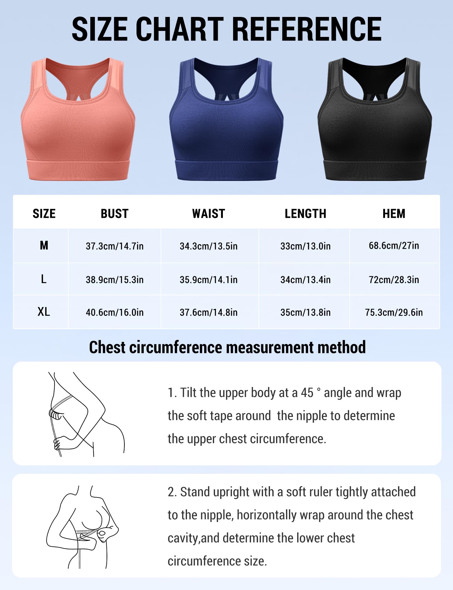 Venzina Sports Bra for Women with Removable Pads featuring Breathable Mesh | Navy Blue