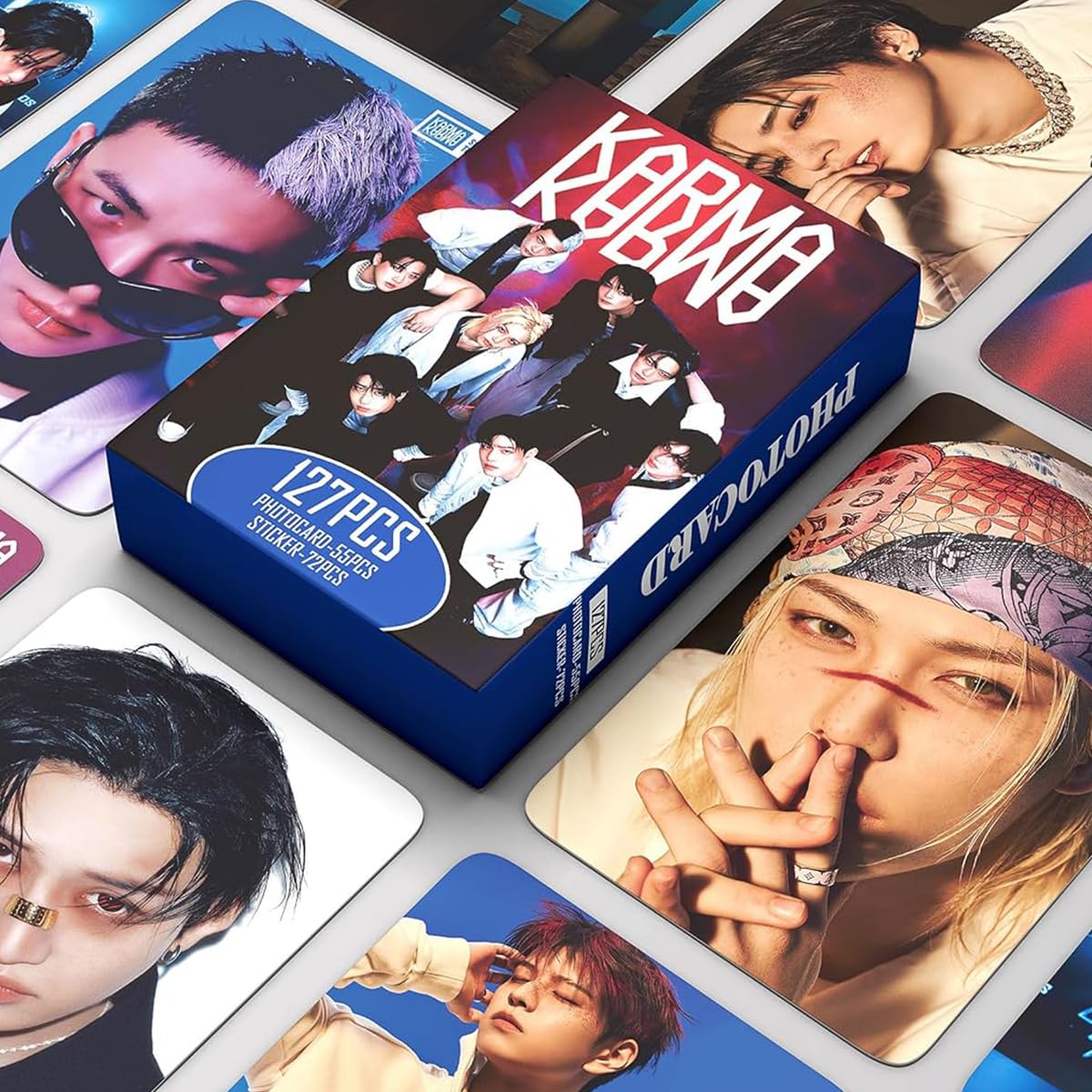 FANCYKU Stray Kids Star Cards Collectible Photocards 127 pcs for Fans | HD Fashion Portrait Set