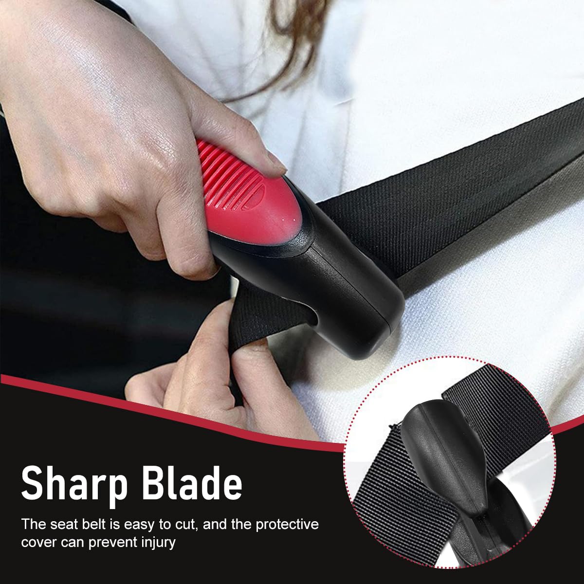 STHIRA Car Handle Assist for Elderly with Safety Hammer and Anti Slip Grip | Rugged Aluminum Alloy Support