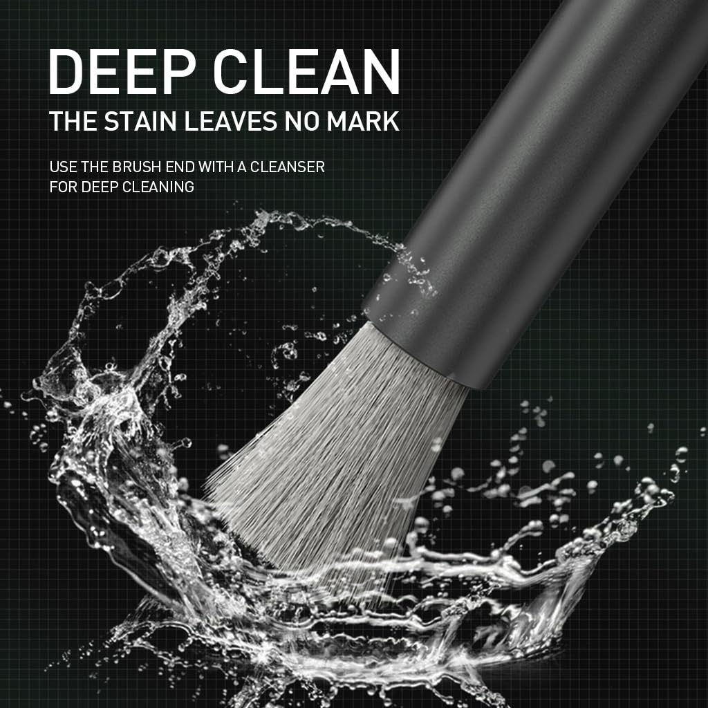 STHIRA Car Multi Tool for Emergency Use featuring Dual Head Design with Tungsten Tip | Compact 3 in 1 Brush and Tread Pick