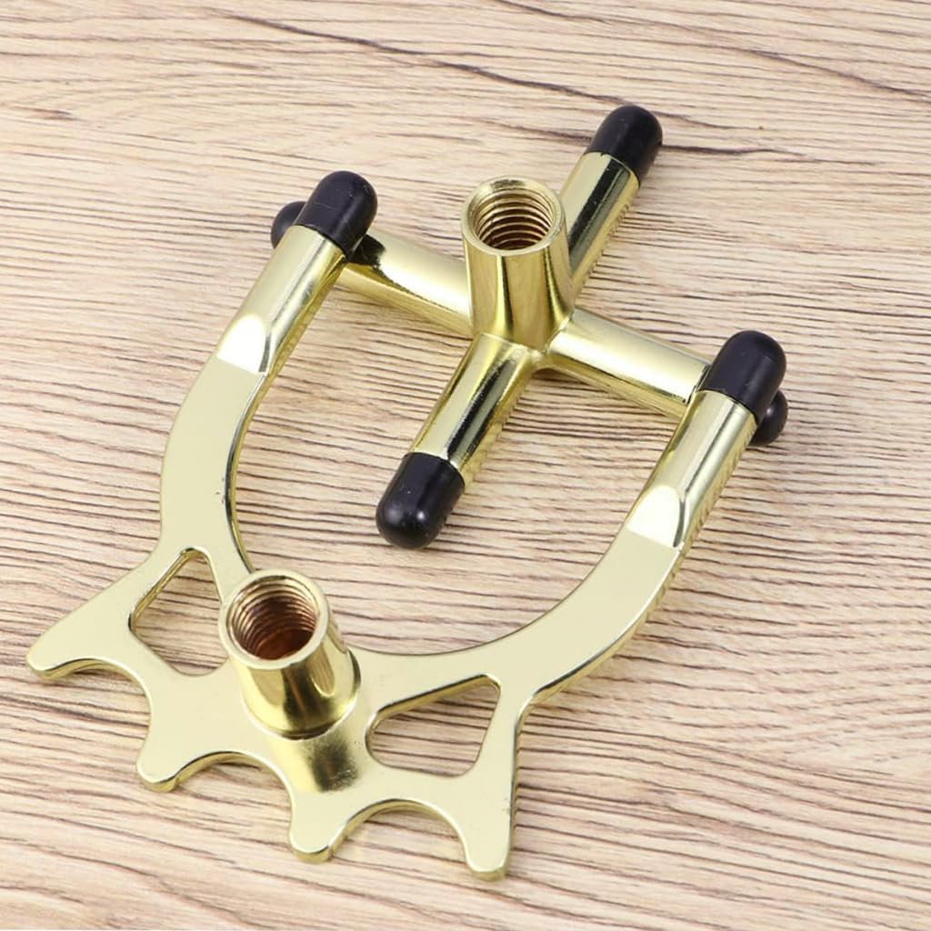 Proberos Billiards Bridge Stick for Precision Cue Control with 59 in Telescopic Shaft and Brass Spider Head