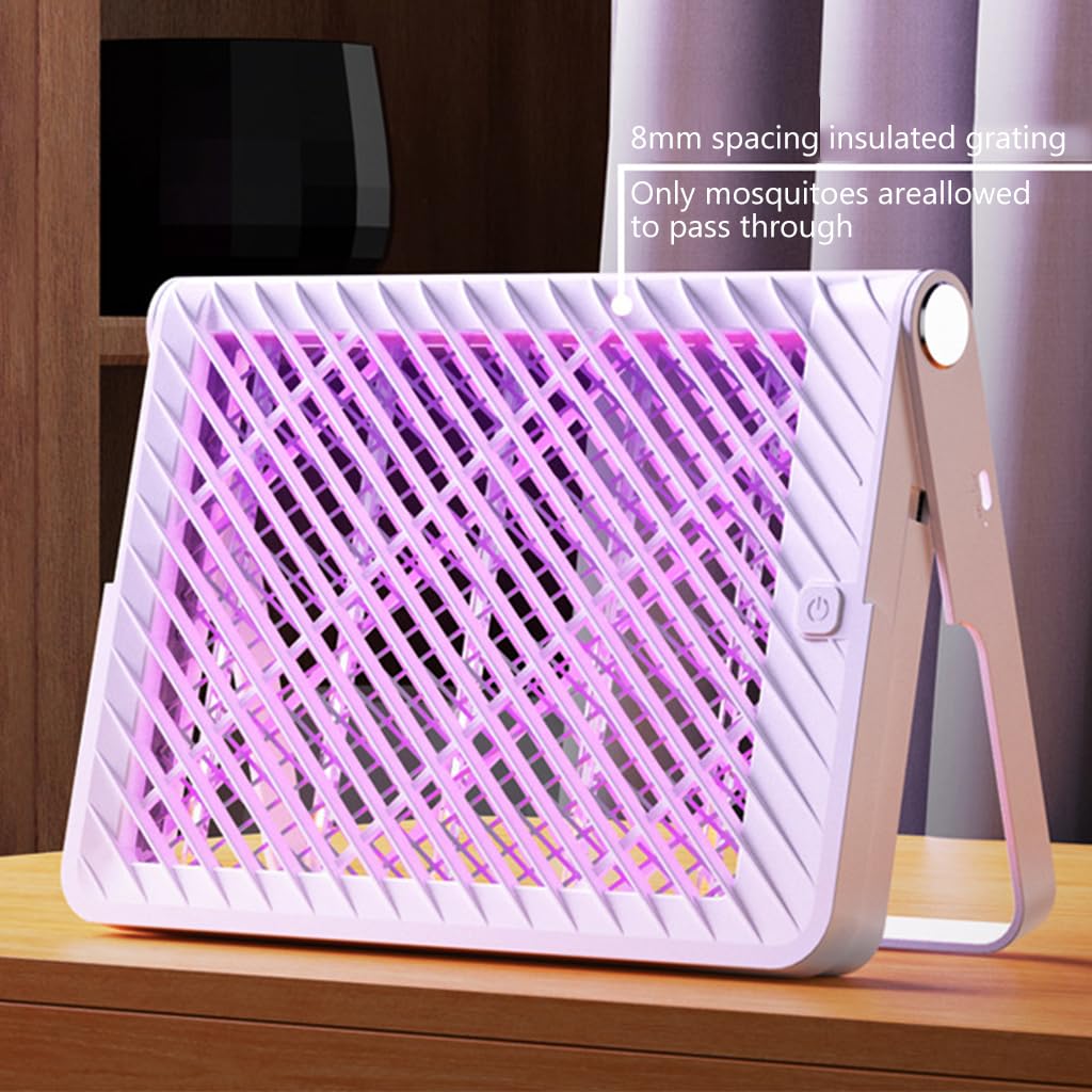Optifit USB Electric Mosquito Killer Lamp for Home and Garden with 3000V Grid & 365nm UV Light