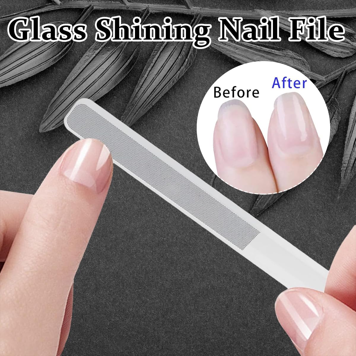 MAYCREATE Nail Clipper Set 4PCS for Fingernails and Toenails with Slanted Blade | Stainless Steel