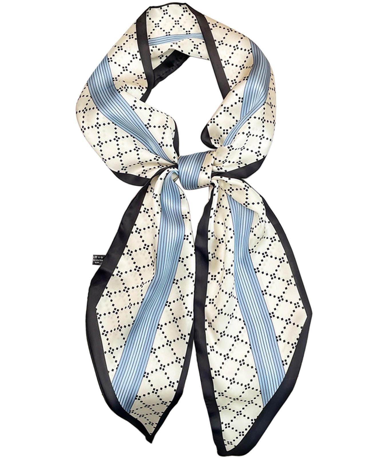 SANNIDHI® Silk Scarf for Women Neck Hair Scarf For Woman Lightweight Silk Satin Head Scarves Fashion Neckerchief for Suit, Blazers, Shirts, Bag