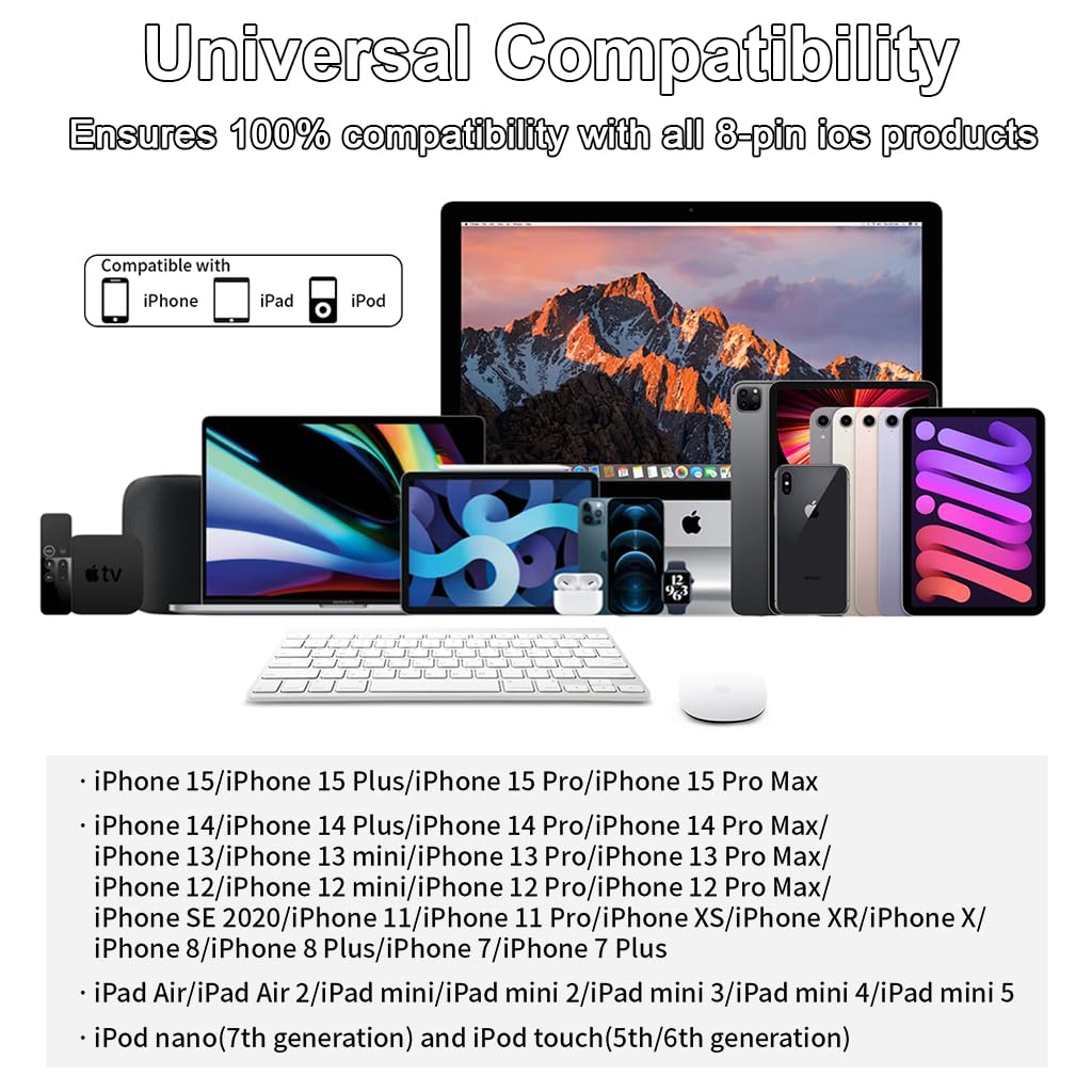 Verilux Lightning to 3.5 mm Headphone Jack Adapter for iPhone and USB C | 24bit 96kHz Audio