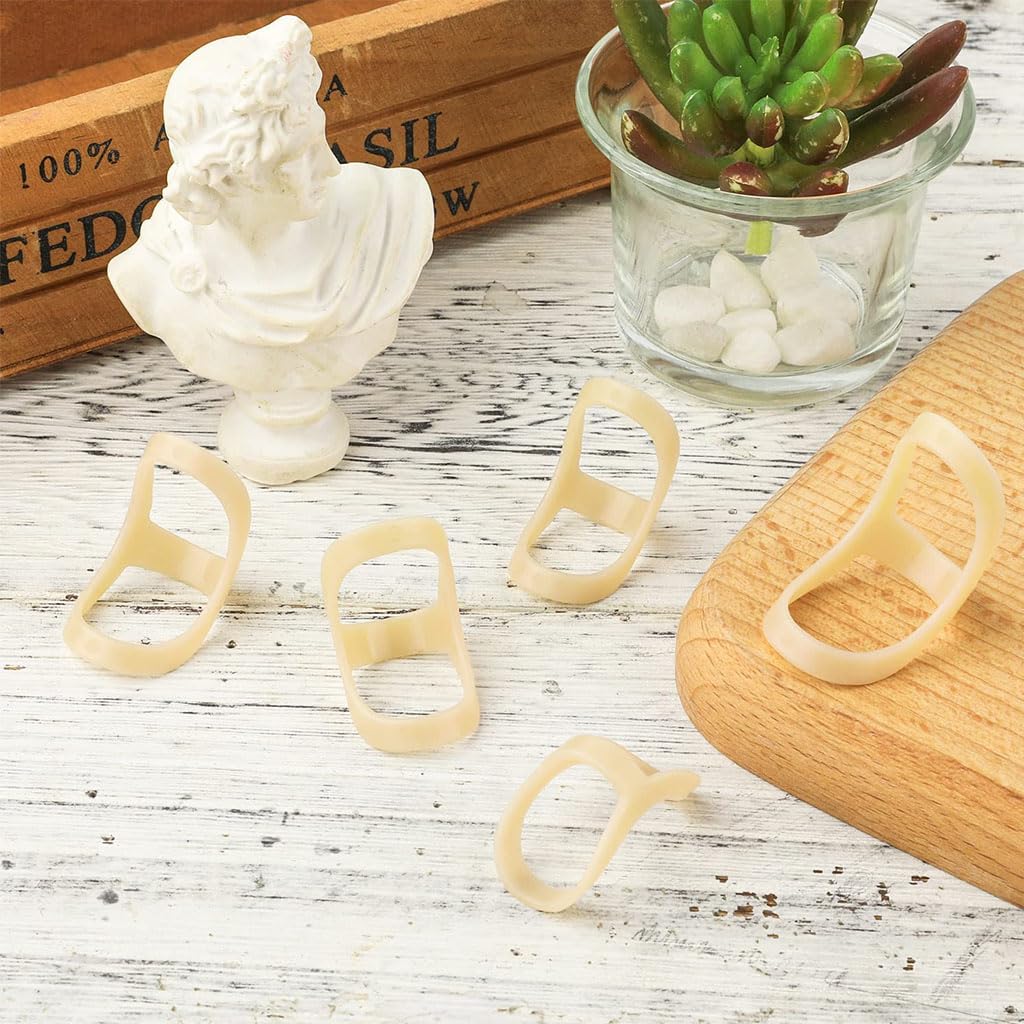 HANNEA Mallet Finger Splint for Joint Support with Universal Size 12 Fit and PP Material | Pain Relief and Finger Protection