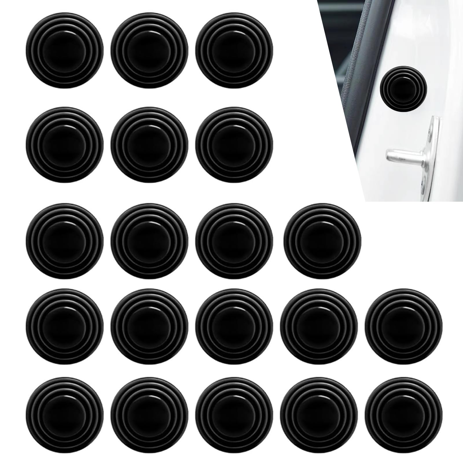 STHIRA® Pack-18 Car Door Shock Absorber, 1.1