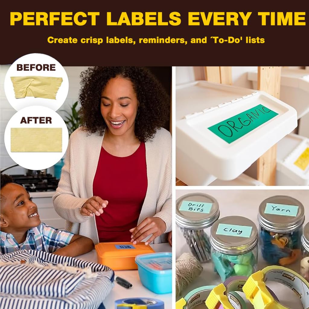 OFIFO Tape Dispenser Cutters for Painting and DIY Crafts with Sharp Cutting Edge | 3 Pack for 1 1.5 and 2 in Masking Tape