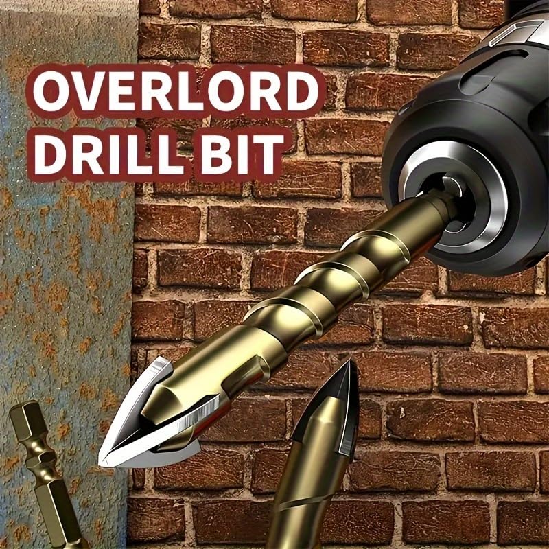 Serplex Power Drill Bits Set 14PCS for Masonry and Wood with Spiral Blade Design | Alloy Steel 3mm–12mm Sizes