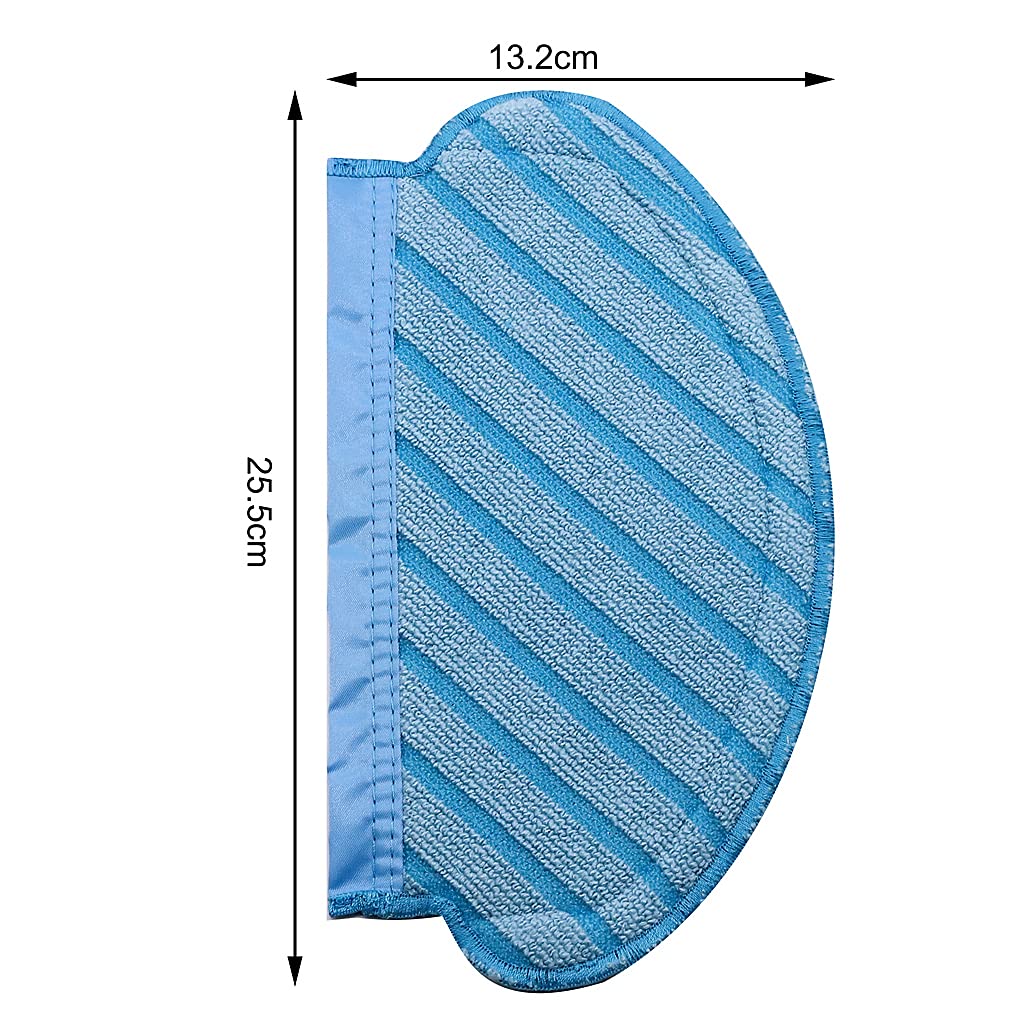 Verilux  3 Pcs Mop Cloth Pads for Ecovacs Deebot Ozmo 920 950 Vacuum Cleaner Parts Vacuum Cleaner Replacement Parts Acccessory