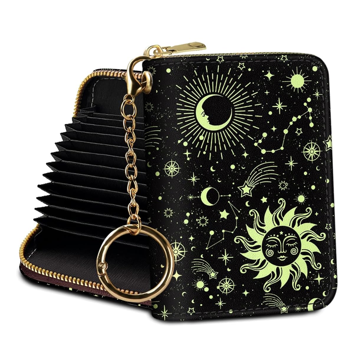 PALAY Small Women's Wallet with 8 Card Slots and Zipped Coin Pocket | PU Leather Mini Purse