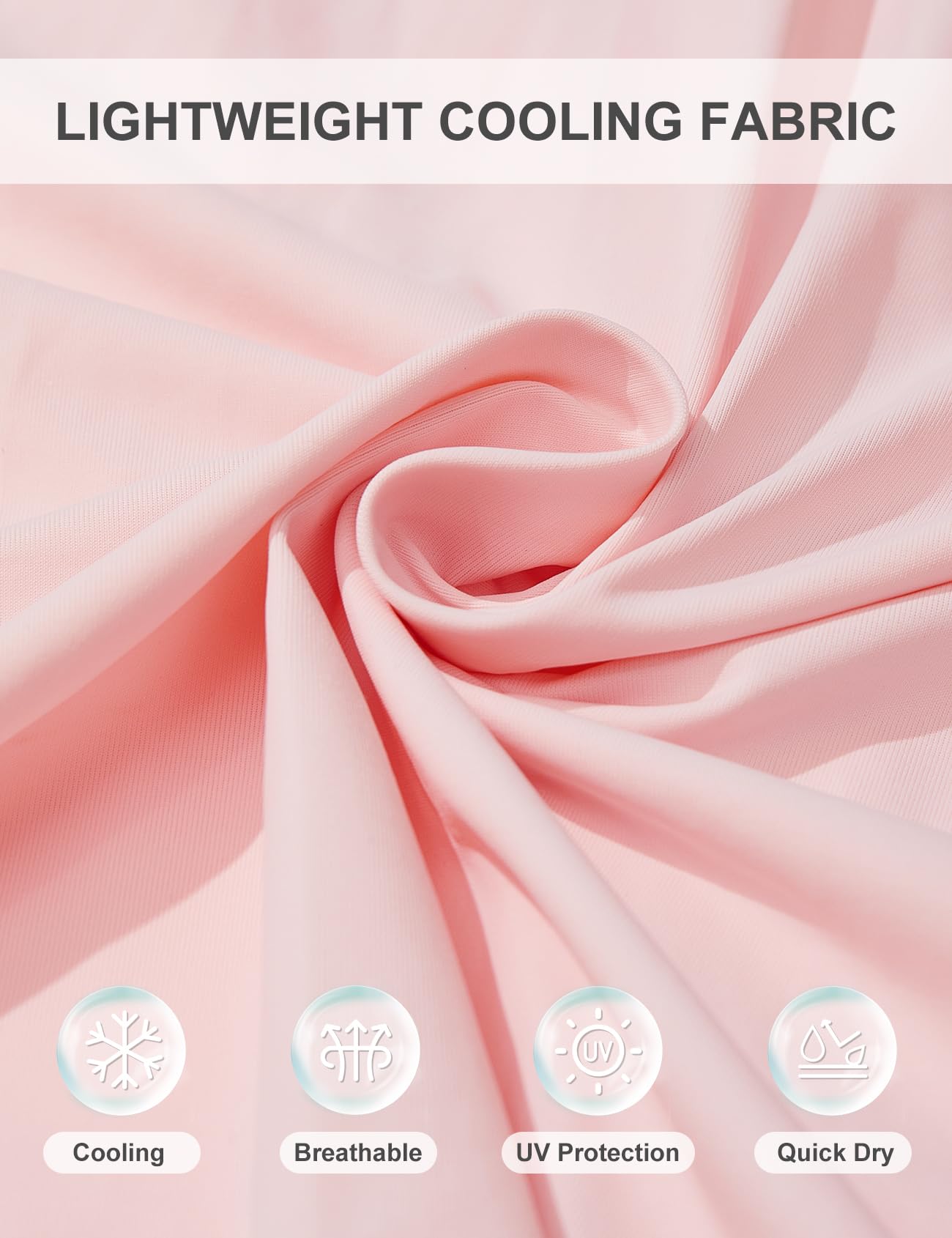 Venzina Women's UPF 50+ Lightweight Athletic Jacket with Cooling Hood for Outdoor Hiking