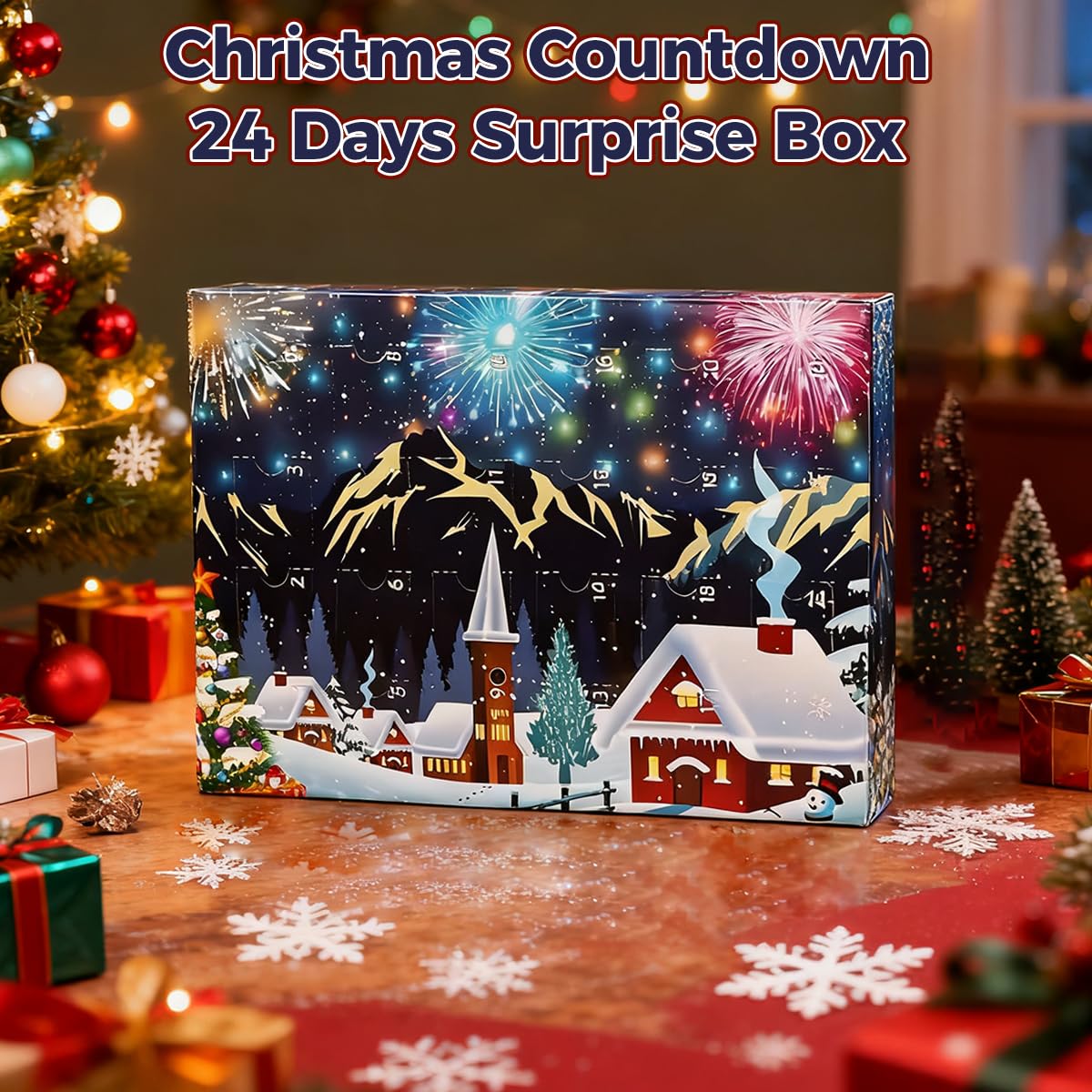 PATPAT Brain Teaser Puzzle Toys Advent Calendar with 24 Unique Games for Kids and Adults | Christmas Blind Box Gift for Logic Training and Stress Relief