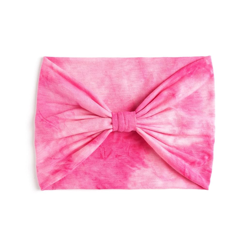 ZIBUYU® Headbands Cotton Stretch Tie Dye Headbands Elastic Yoga Hairband for Women Adults for Yoga, Outdoor Exercise Running
