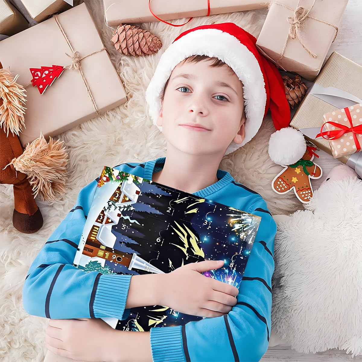 PATPAT Brain Teaser Puzzle Toys Advent Calendar with 24 Unique Games for Kids and Adults | Christmas Blind Box Gift for Logic Training and Stress Relief