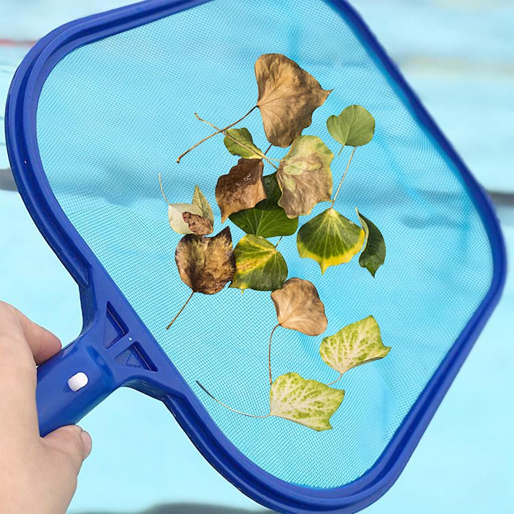 Optifit® Pool Leaf Skimmer Cleaning Net, Swimming Pool Cleaner Supplies for Efficient Leaf & Debris Removal, Ideal for Home Pools, Spas & Ponds Cleaning (1.6m)