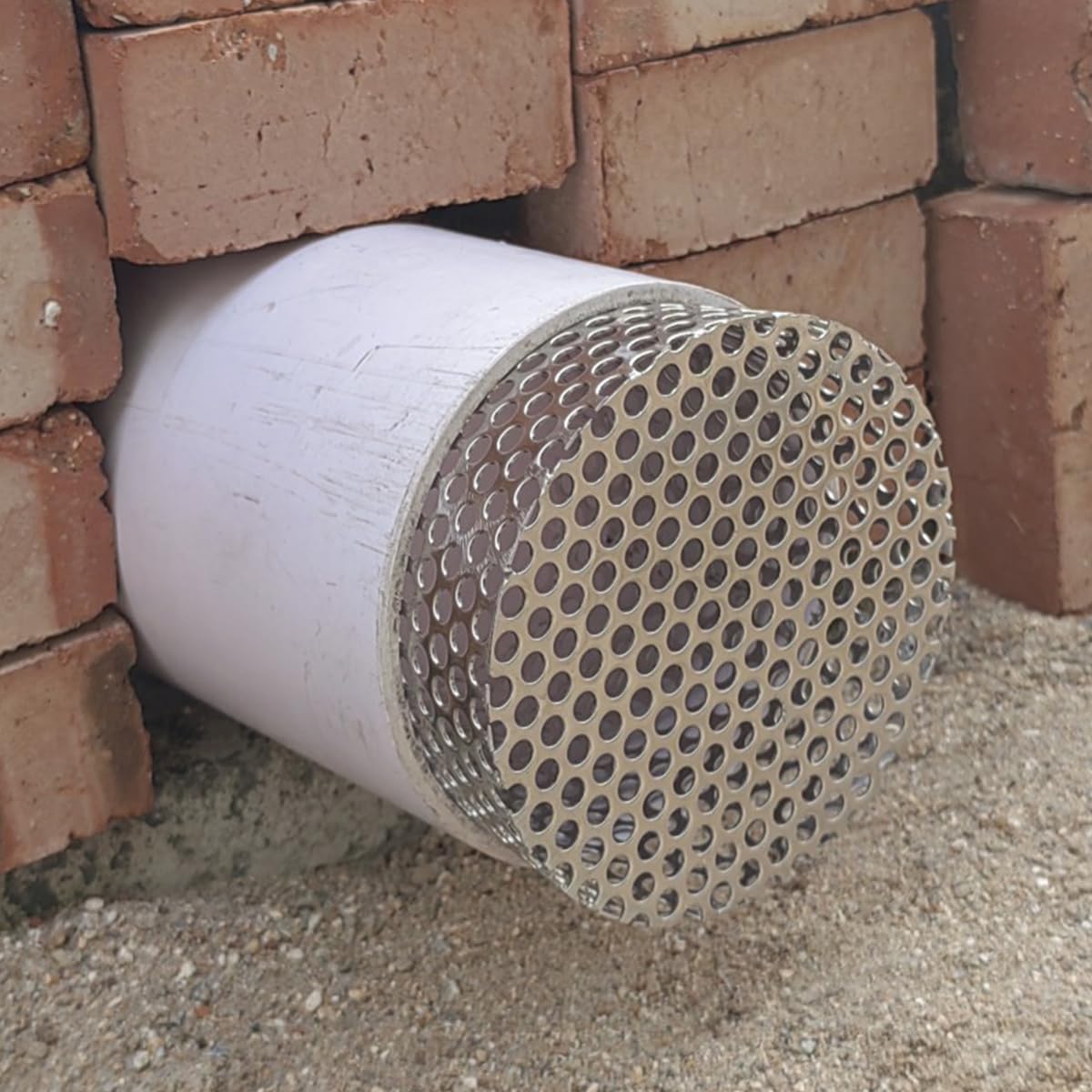 HASTHIP Anti Rats Drain Outlet Mesh Cover for Floor Drains with 160mm Fit and 304 Stainless Steel