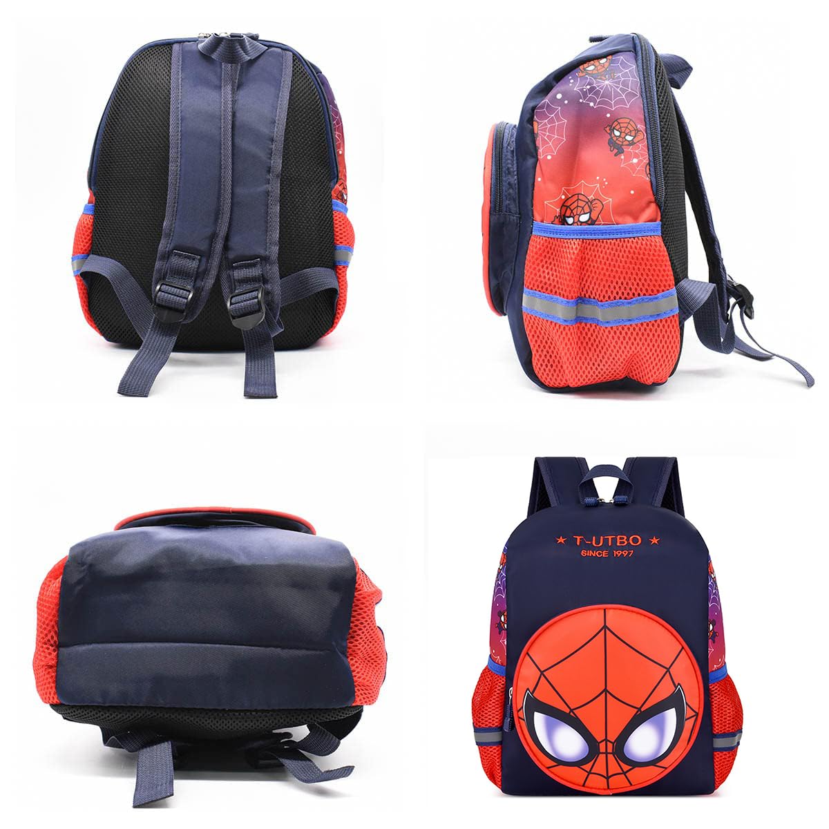 Venzina School Backpack for Kids with 26×12×32cm Large Capacity and Ergonomic Padded Design | Ideal for Girls Aged 3–6