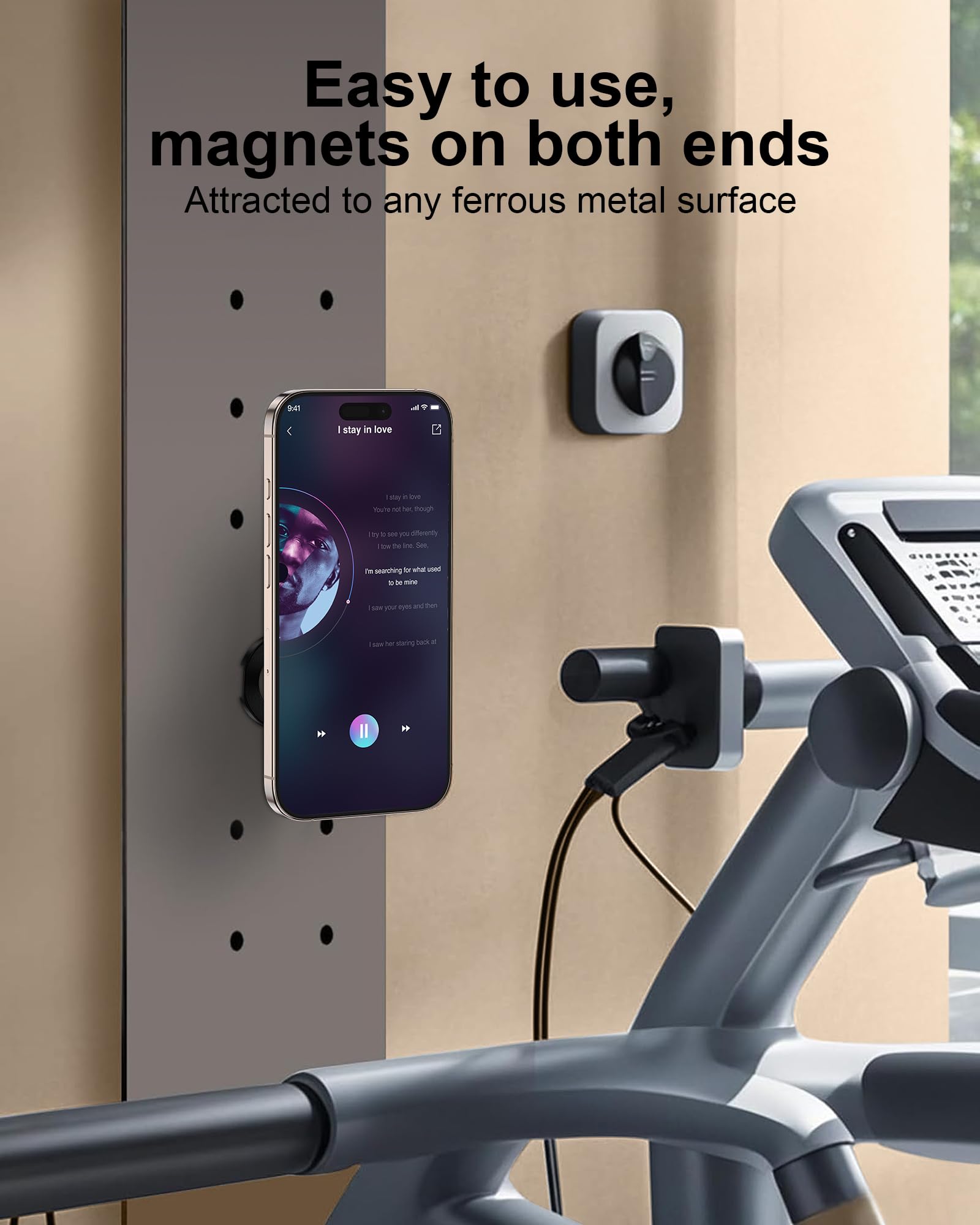 ZORBES MagSafe Phone Grip Holder for iPhone and Pixel with Dual-Sided Magnetic Kickstand | Adjustable 360° Ring Stand