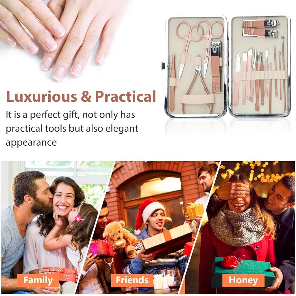 ZIBUYU Nail Clippers, 18 pcs