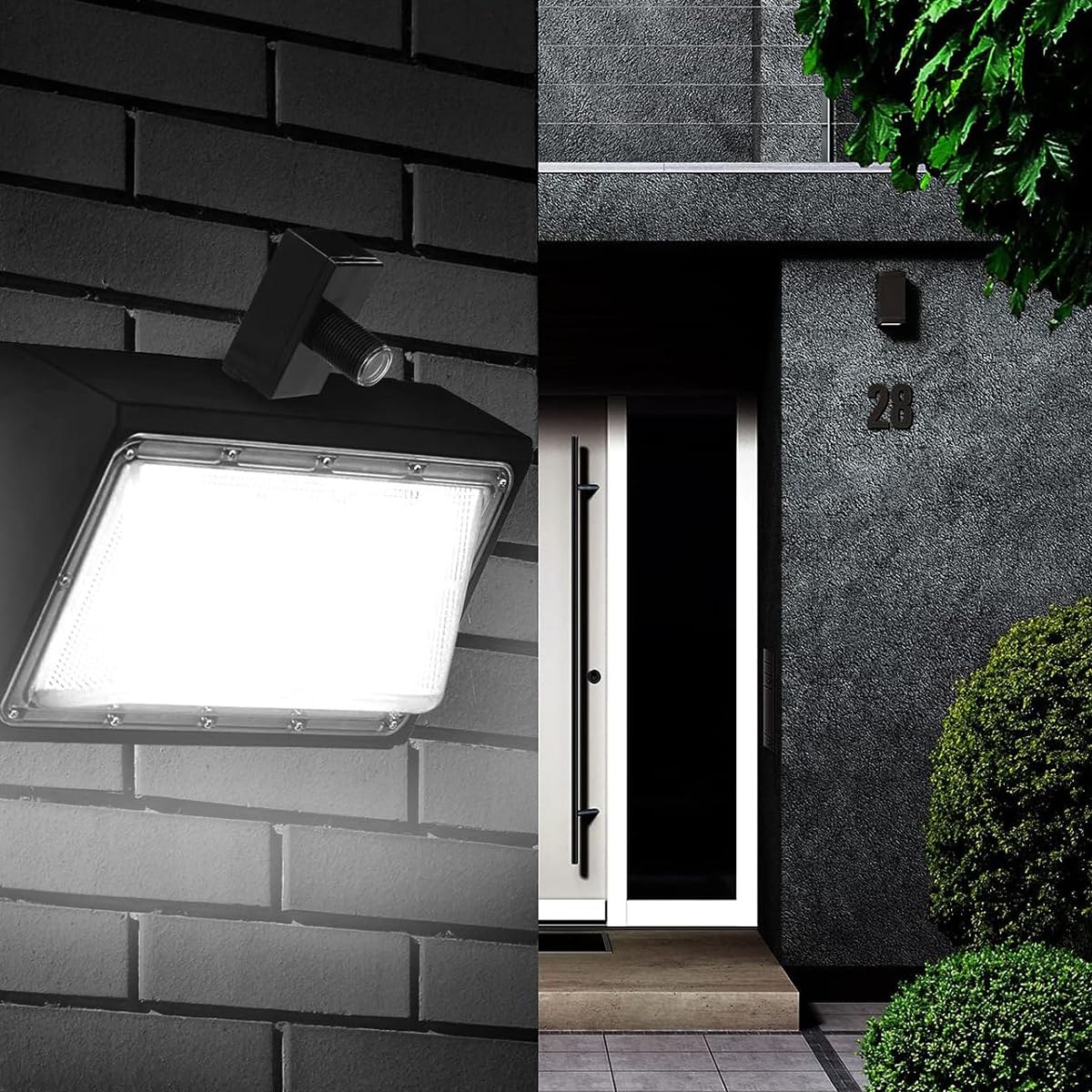 HASTHIP Photoelectric Switch for Outdoor Lighting 3 Pack 120-277V | Automatic Dusk to Dawn Sensor