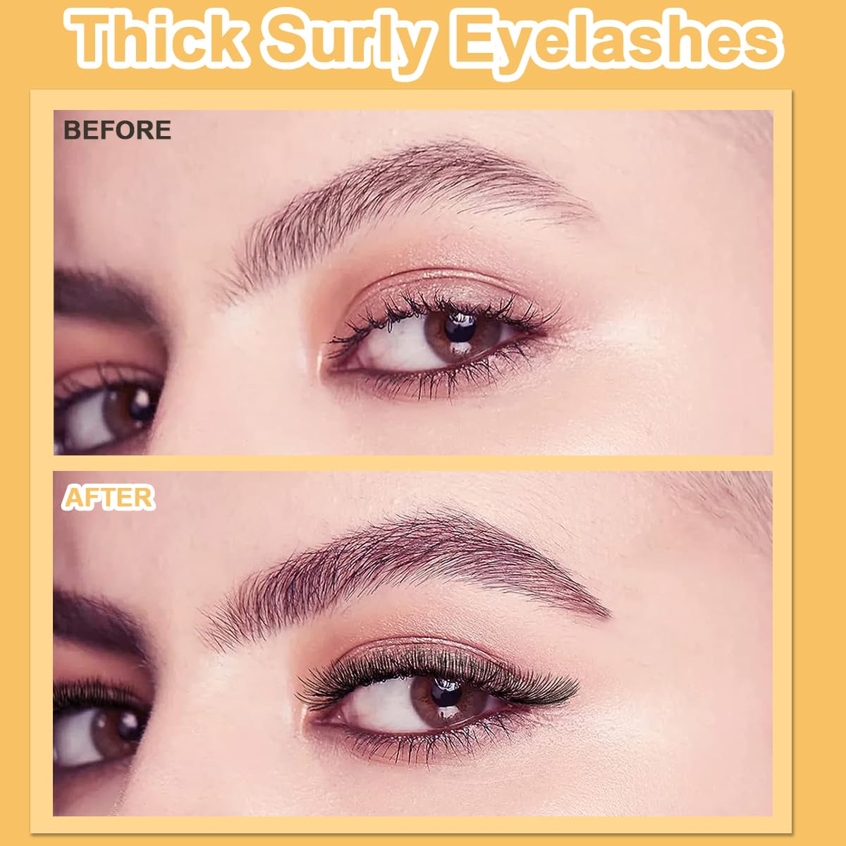 MAYCREATE False Eyelash Kit for DIY Extension with 45pcs 3D Clusters & Tweezer | 5 Sizes