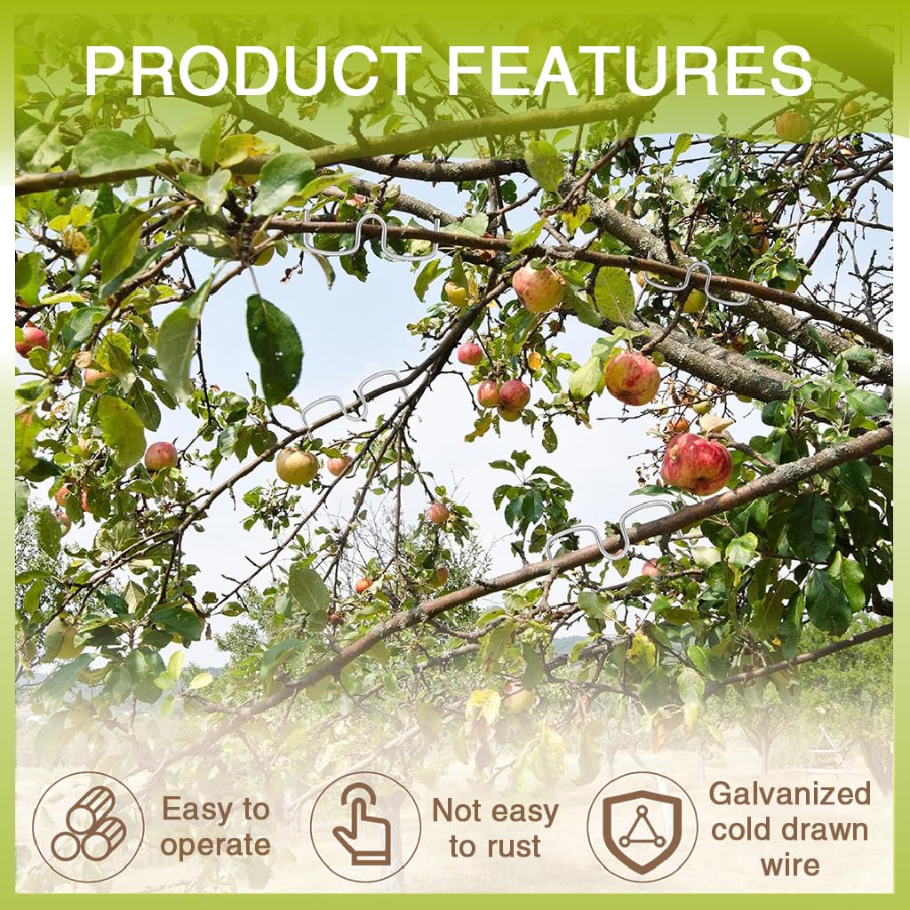 HASTHIP Plant Branch Benders for Fruit Tree and Bonsai Training featuring Open Clip Design 2 PCS