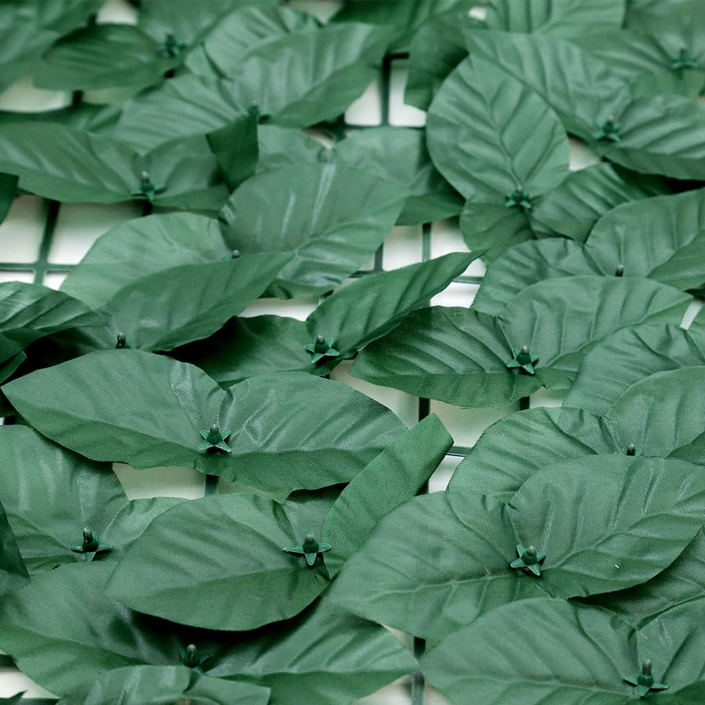 HASTHIP Artificial Grass Trellis for Garden and Balcony with UV Proof Faux Ivy 1×3 m | Green Privacy Fence Panel