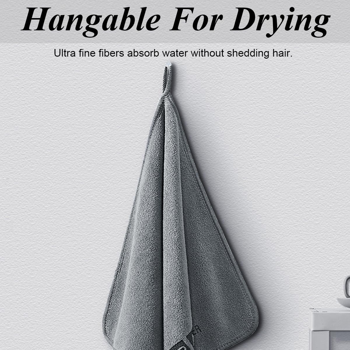 Microfiber Car Cleaning Cloth for SUV and Truck with 35 x 75cm Large Absorbent Towels | Lint Free Scratch Safe Design