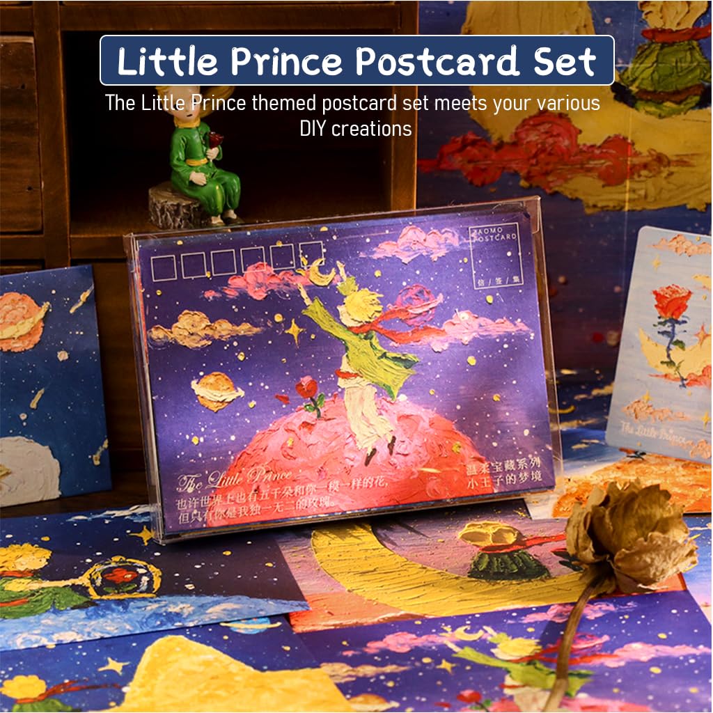 HASTHIP Little Prince Journal Supplies Kit for Scrapbooking and DIY Crafts | Includes 20 pcs Set