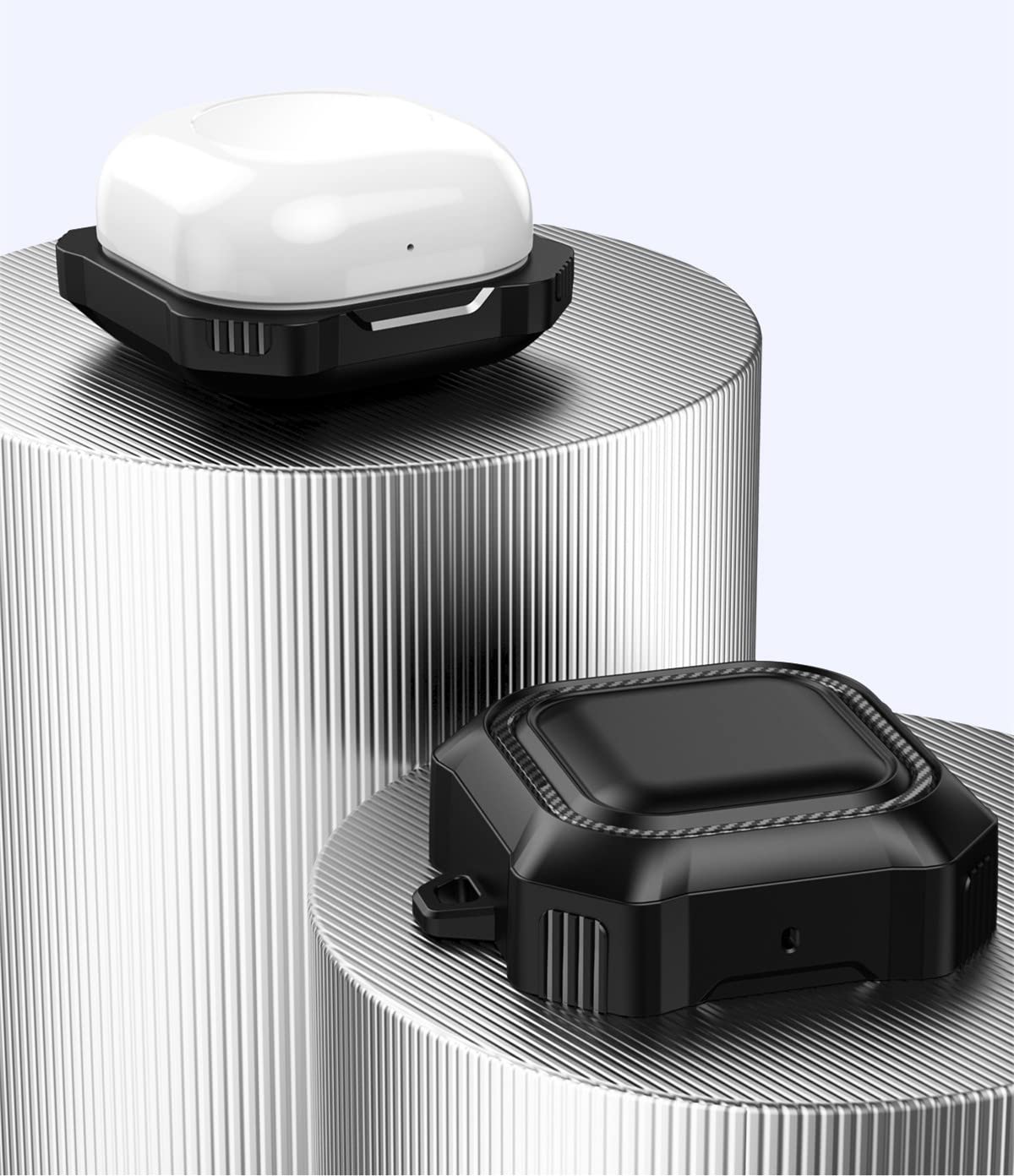 Zeitel Galaxy Buds Case for Buds2 Pro Buds 2 and Buds Live featuring Two Piece Hard PC Cover