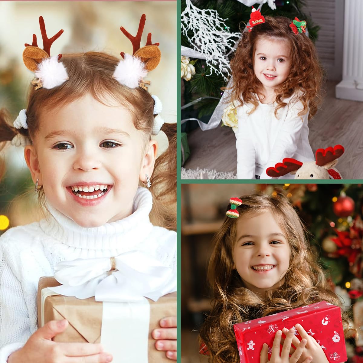 SANNIDHI Christmas Advent Calendar 2025 with 24 Compartments for Girls | Jewelry and Hair Accessories Countdown Gift