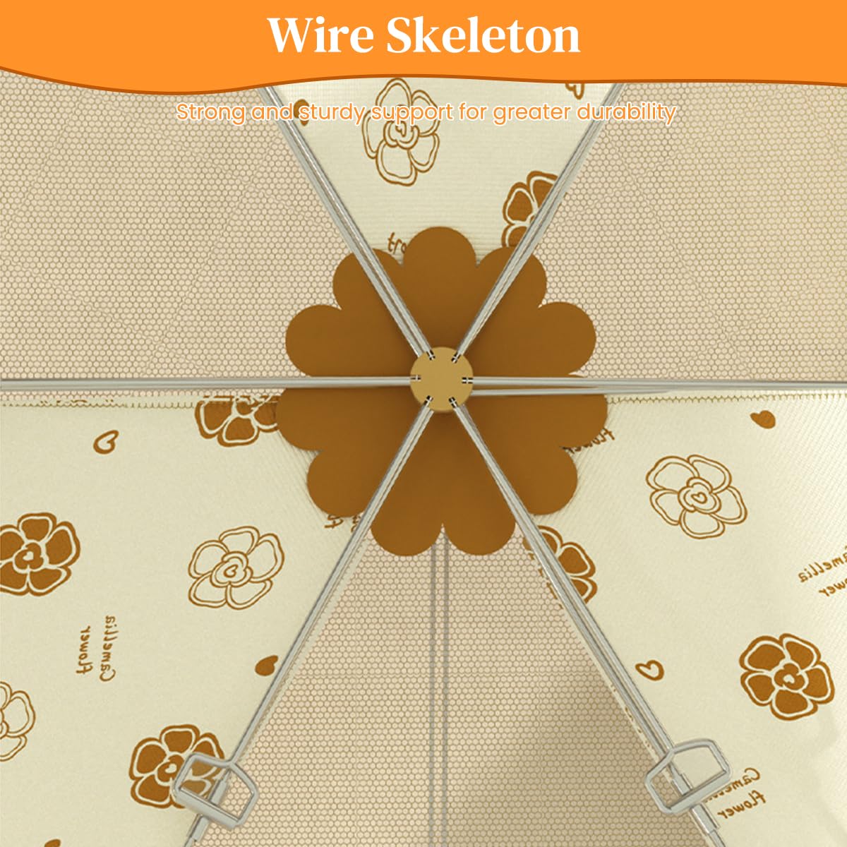 Supvox Food Cover for Home and Outdoor Use featuring Pop Up Umbrella Design and 16.5 in Size