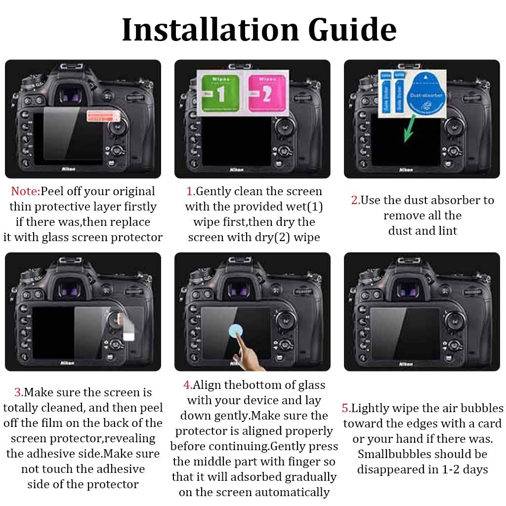 ZORBES Screen Protectors for Fujifilm Instax Mini EVO with Lens Covers & HD Tempered Glass | Anti Glare Bubble Free 4 Pack