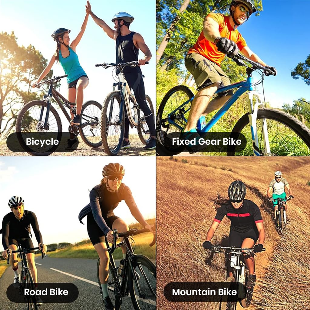 Proberos Bike Stem Riser for Road and Mountain Bikes with Double Screw Lock | 10 cm Adjustable Aluminum Alloy Handlebar Extension